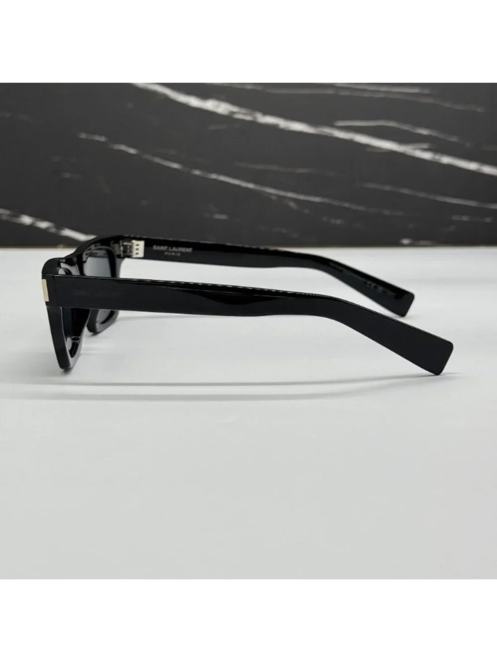 NWT Saint Laurent SL719 001 Black Unisex Sunglasses